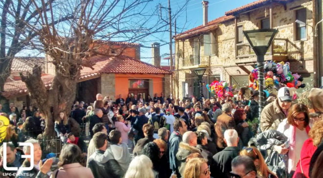 Από σήμερα το έθιμο της Καμήλας και της Νύφης στη Γαλάτιστα