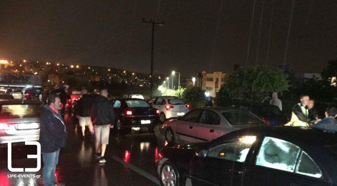 Θεσσαλονίκη: Αλλεπάλληλα τροχαία με τραυματισμούς στον Περιφερειακό και στο Δερβένι