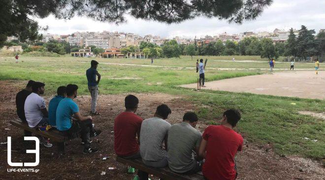 Πρωτάθλημα… κρίκετ στο πρώην στρατόπεδο του Παύλου Μελά στη Σταυρούπολη (ΒΙΝΤΕΟ & ΦΩΤΟ)