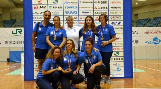 Στο τρίτο σκαλί του βάθρου η εθνική ομάδα γκόλμπολ
