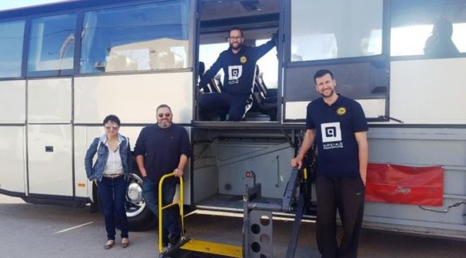 Ροδόπη: Το πρώτο λεωφορείο για τη μετακίνηση χρηστών αμαξιδίου (ΦΩΤΟ)