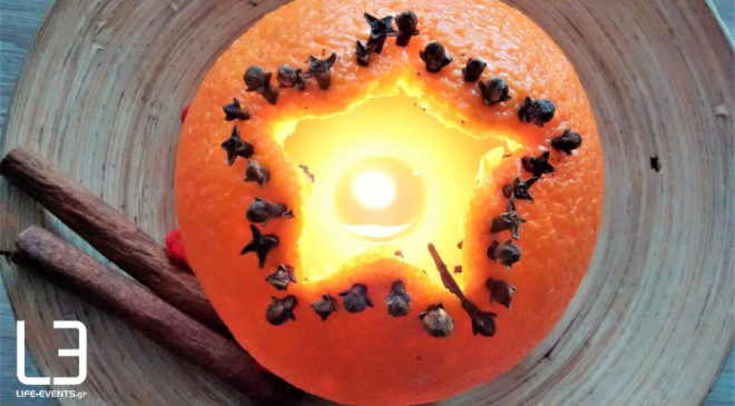 DIY: Κερί… πορτοκάλι με αγνό μελισσοκέρι και υπέροχο άρωμα!
