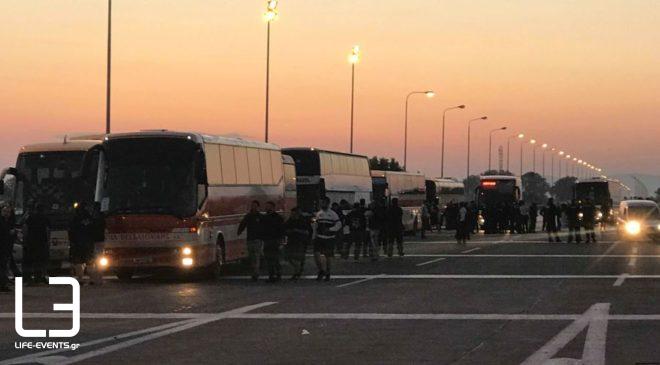 Τελικός Κυπέλλου Ελλάδος: Αρχισε η κάθοδος των φίλων του ΠΑΟΚ στην Αθήνα (ΒΙΝΤΕΟ)