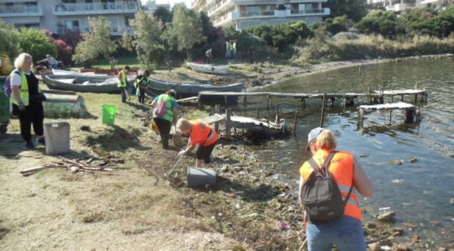 Καθαρισμός του Κελλάριου Ορμου από τον δήμο Θεσσαλονίκης