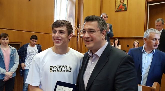 Βράβευση μαθητών διακρίθηκαν στην Παγκόσμια Γυμνασιάδα