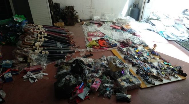 Θεσσαλονίκη: Περισσότερα από 7.500 προϊόντα παρεμπορίου κατασχέθηκαν τον Ιούνιο