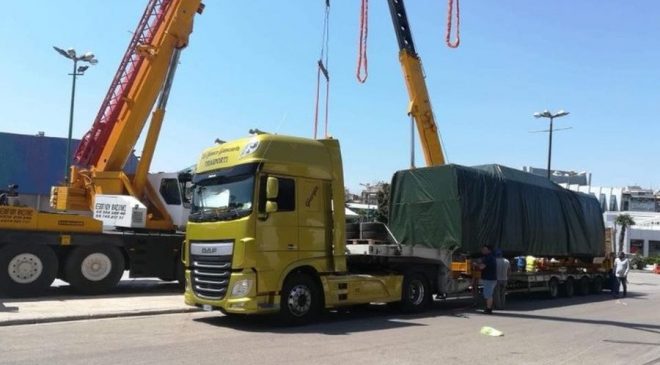 Εφτασε σήμερα το πρώτο βαγόνι του Μετρό Θεσσαλονίκης