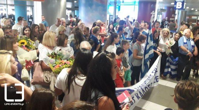 Αποθεωτική υποδοχή στην Εθνική TAEKWON-DO ITF στο αεροδρόμιο «Μακεδονία» (ΒΙΝΤΕΟ & ΦΩΤΟ)