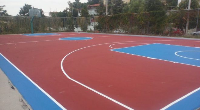 Αλλαξε όψη το ανοιχτό γήπεδο μπάσκετ στο Πλαγιάρι
