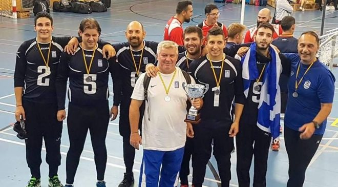 Ασημένιο μετάλλιο για την εθνική γκόλμπολ στη Μαδρίτη