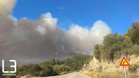 Στο “πορτοκαλί” η μισή χώρα για τον κίνδυνο πυρκαγιάς