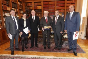 Με τον Προκόπη Παυλόπουλο συναντήθηκε το προεδρείο της ΧΑΝΘ