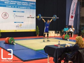 “Βροχή” τα ρεκόρ στο Πανελλήνιο Πρωτάθλημα Αρσης Βαρών