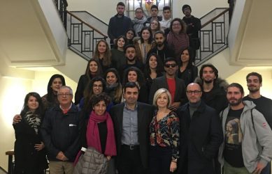 Επίσκεψη νέων από το Erasmus+ Youth στο ΕΒΕΘ
