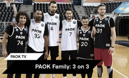 ΠΑΟΚ: Επική… 3 on 3 μονομαχία μεταξύ ποδοσφαίρου και μπάσκετ (ΒΙΝΤΕΟ)