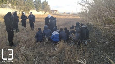 Ανατροπή φορτηγού στο Σουφλί που μετέφερε μετανάστες