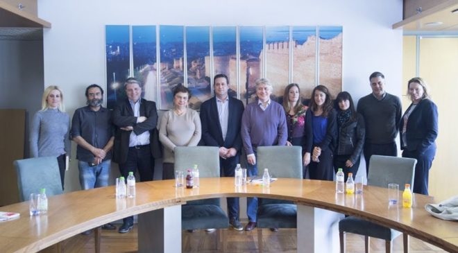 Συνάντηση εργασίας με αντικείμενο τις πολιτικές του Δήμου Θεσσαλονίκης για το προσφυγικό