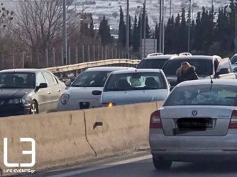 Θεσσαλονίκη: Τροχαίο με δύο αυτοκίνητα στον Περιφερειακό