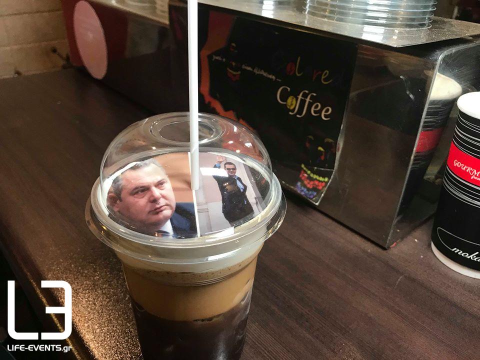 thessaloniki kafes selfieccino tsipras kammenos