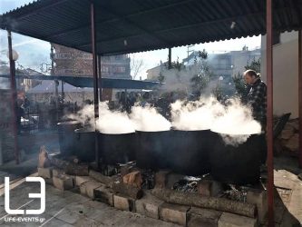 Το παραδοσιακό έθιμο του «κουρμπανιού» στο Καλαμπάκι Δράμας (ΦΩΤΟ)