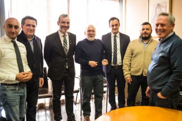 Συνάντηση του Κ. Ζέρβα με την Αρμένικη Κοινότητα