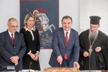 Ο Δήμος Πυλαίας Χορτιάτη έκοψε τη βασιλόπιτα για το νέο έτος