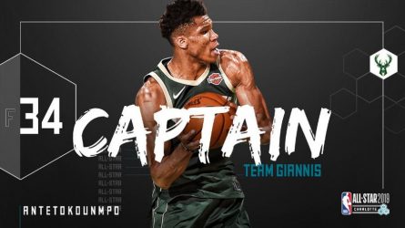 Αρχηγός στο All Star Game ο Αντετοκούνμπο