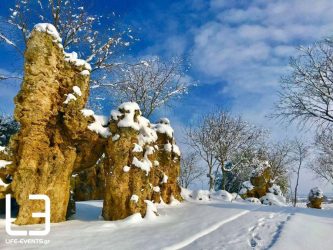 Ονειρικό τοπίο στις Νυμφόπετρες (ΒΙΝΤΕΟ & ΦΩΤΟ)