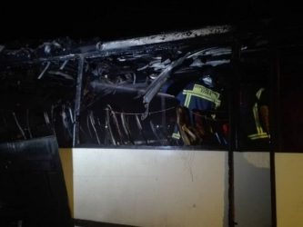 Κοζάνη: Λεωφορείο τυλίχθηκε στις φλόγες εν κινήσει (ΒΙΝΤΕΟ)