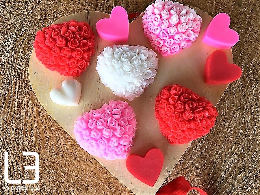 soap diy sapounia glykerinis giorti eroteymenon agios valentinos doro dora idea valentines day