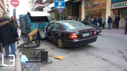 Εκτακτο: Τρεις τραυματίες από παράσυρση στο κέντρο της Θεσσαλονίκης (ΦΩΤΟ)