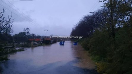 Εκκενώνεται ο Πλατανιάς Ρεθύμνου λόγω κακοκαιρίας