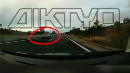 Σέρρες: Ηλικιωμένος μπήκε ανάποδα σε κάθετο άξονα της Εγνατίας και προκάλεσε πανικό (ΒΙΝΤΕΟ)