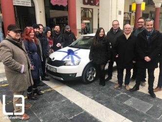 Νέο περιπολικό στο Α.Τ. Λευκού Πύργου από τον Κ. Ζέρβα (ΒΙΝΤΕΟ & ΦΩΤΟ)