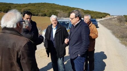 Αυτοψία στη λατομική ζώνη του Μεσαίου Θεσσαλονίκης