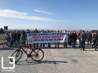 Θέρμη: Αρχισαν οι εργασίες οριζόντιας σήμανσης στην οδό Κουγιάμη