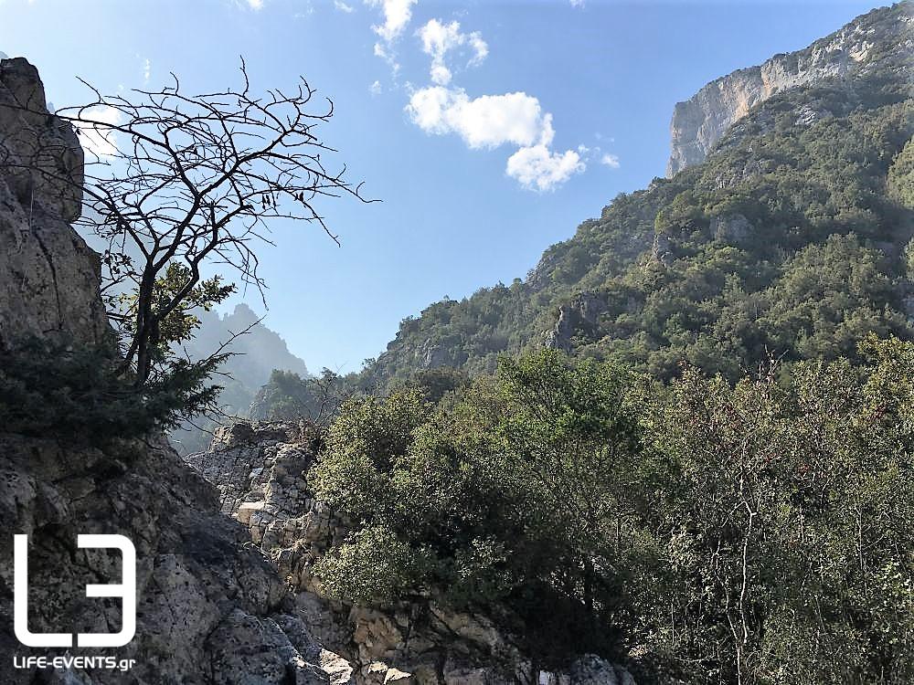 litoxoro olympos faragi ennipea fysi ellada pieria