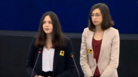 Μαθήτρια τραγούδησε τον «Ερωτόκριτο» στην ημερίδα Euroscola στο Ευρωκοινοβούλιο (ΒΙΝΤΕΟ)