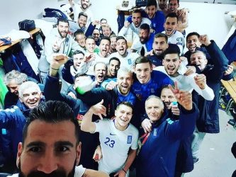 Η πανηγυρική selfie της Εθνικής Ελλάδας στα αποδυτήρια