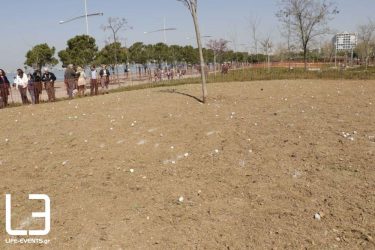 Θεσσαλονίκη: “Βομβάρδισαν” με σπόρους το Πάρκο των Εποχών (ΦΩΤΟ)