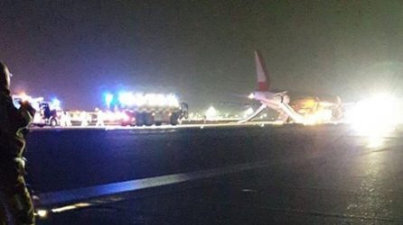Πανικός κατά την εκκένωση Airbus στο αεροδρόμιο Στάνστεντ