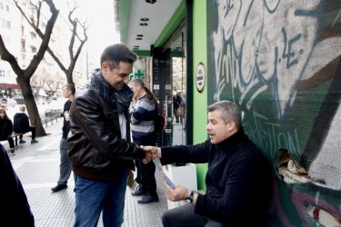 Εξόρμηση Ζαρωτιάδη στο κέντρο της Θεσσαλονίκης