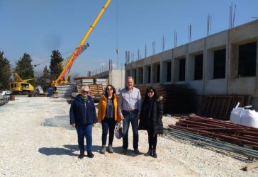 Προχωρά η κατασκευή του 2ου Γυμνασίου Θέρμης