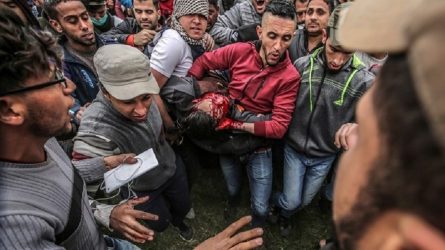 Γάζα: Δύο παλαιστίνιοι διαδηλωτές νεκροί και 99 τραυματίες