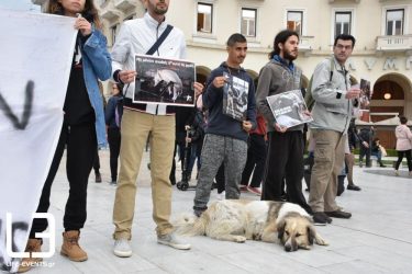 Διαμαρτυρία vegan στο κέντρο της Θεσσαλονίκης (ΦΩΤΟ)