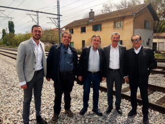 Στο δήμο Δέλτα το κτίριο του παλαιού σιδηροδρομικού σταθμού Σίνδου