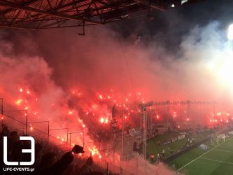 Εικόνες από τη φλεγόμενη Τούμπα (ΦΩΤΟ)