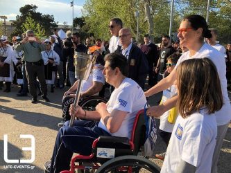 Στη Θεσσαλονίκη η Αλεξάνδρειος Φλόγα (ΒΙΝΤΕΟ & ΦΩΤΟ)