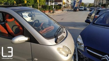 Θεσσαλονίκη: Τροχαίο ατύχημα στη δυτική Θεσσαλονίκη (ΦΩΤΟ)