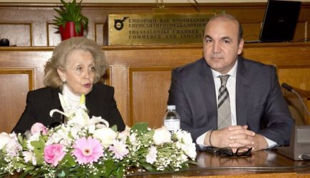 Στο ΕΒΕΘ η Βασιλική Θάνου